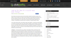 Desktop Screenshot of blog.clicktraffic.com